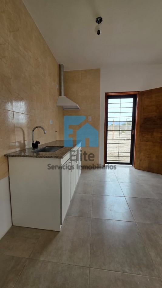 Casa A Estrenar 2hab En Barrio Privado Zonda 2 - Rivadavia - Apta Credito 489m² Terreno
