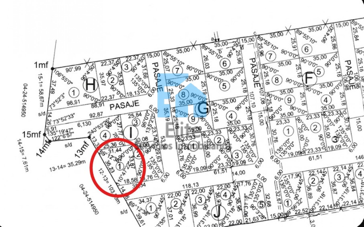 Lote B San Cristobal Santa Lucia -800m² A 10 Minutos Centro