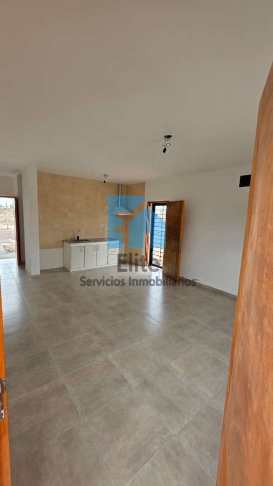 Casa A Estrenar 2hab En Barrio Privado Zonda 2 - Rivadavia - Apta Credito 489m² Terreno
