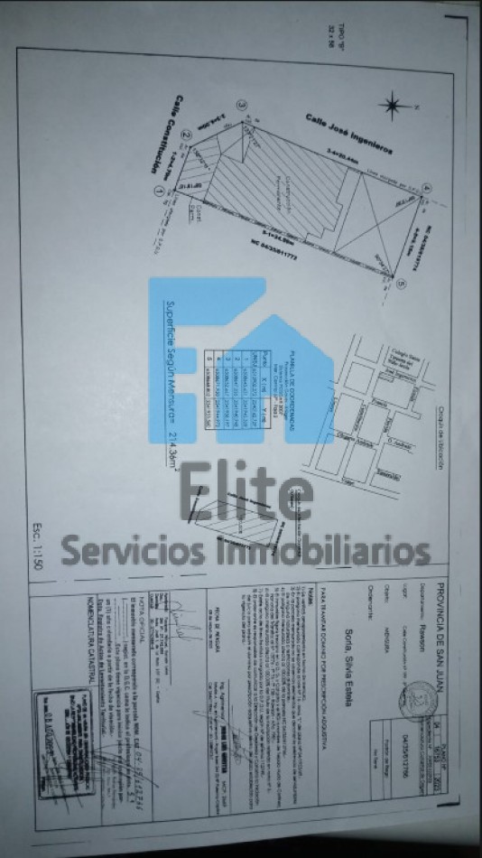 Casa Rawson Con Departamento Y Galpon -frente Escuela -inversion 3hab 2baños